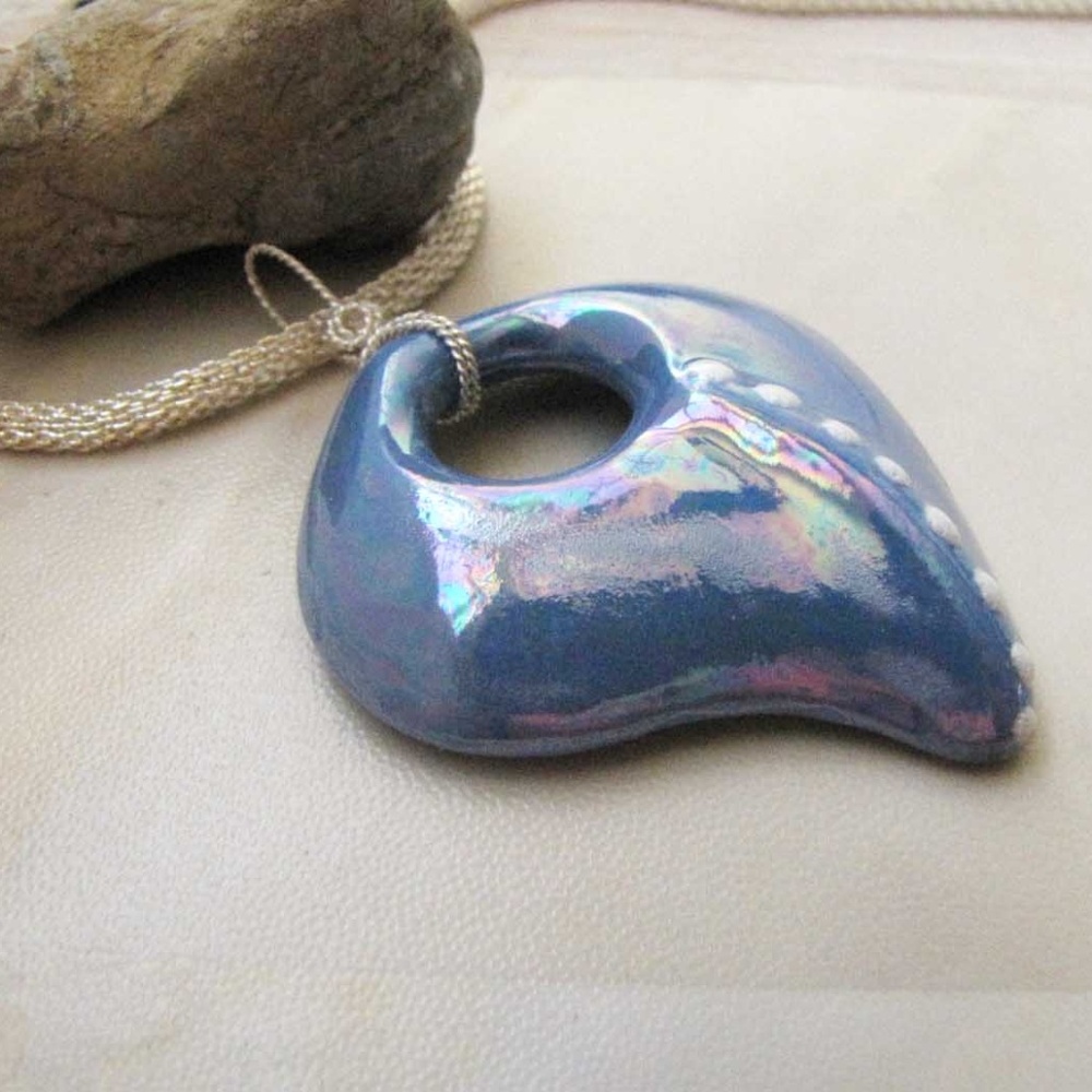 Ceramic Pendant Necklace New